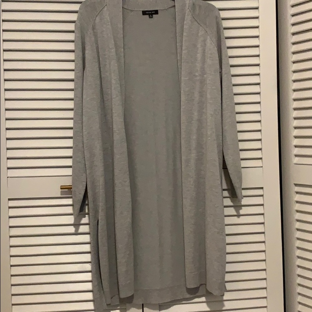 Gray sweater